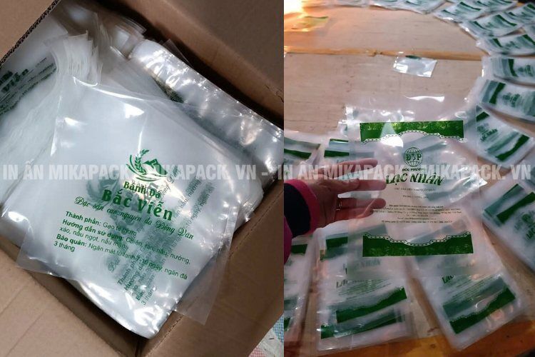 Chúng tôi trực tiếp sản xuất và in túi hút chân không đựng thực phẩm tại xưởng.