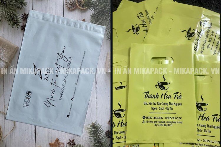 Đặt in túi PE chất lượng, giá rẻ, nhiều ưu đãi tại Mikapack.