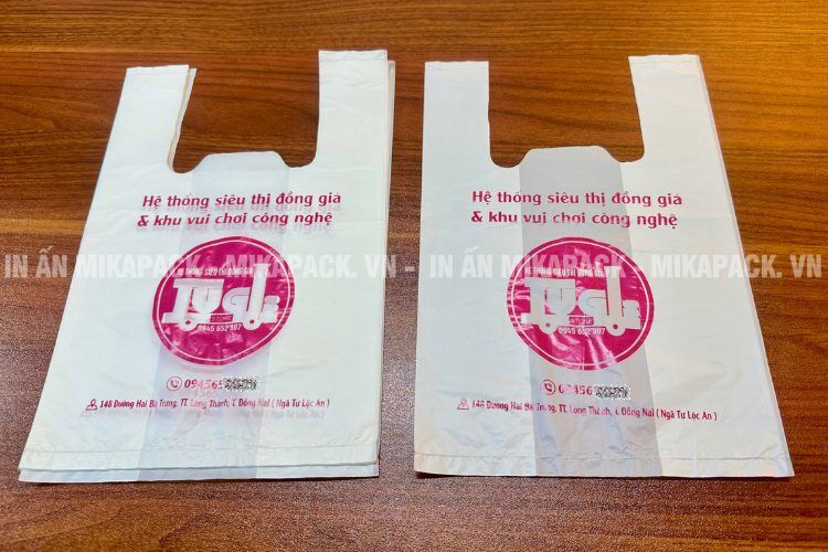 Thời gian in túi xốp phụ thuộc vào số lượng và yêu cầu in ấn.