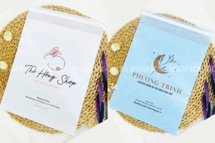 Túi niêm phong in logo theo yêu cầu.