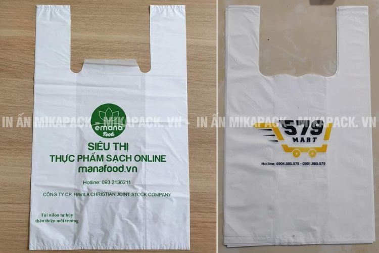 Túi nilon tự huỷ sinh học chỉ phân huỷ trong điều kiện tự nhiên.