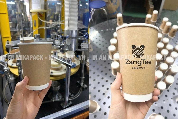 Xưởng cam kết bảo hành chất lượng khi in ly giấy tại Mikapack.