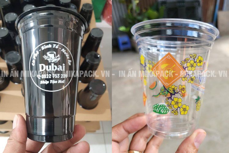 Cam kết đổi trả, bảo hành nếu ly nhựa in không đạt yêu cầu.