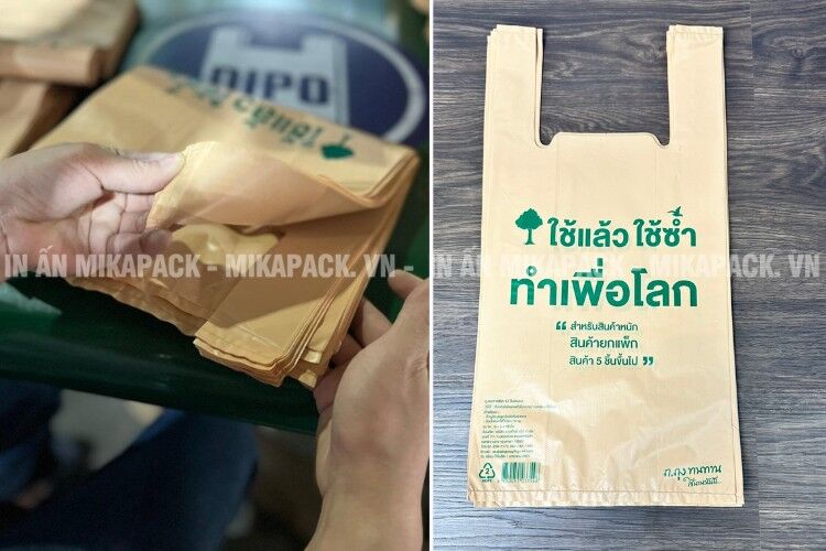 Dịch vụ sản xuất và in túi tự huỷ đẹp, giá sỉ, cam kết chất lượng | Mikapack.
