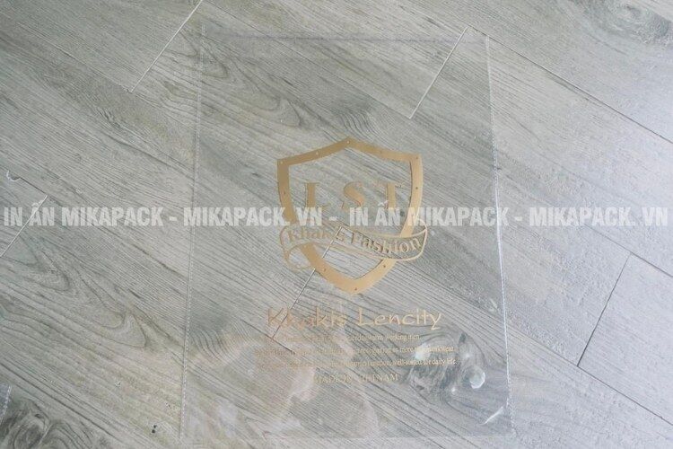 Mẫu in túi OPP dán miệng sắc nét, chất lượng.