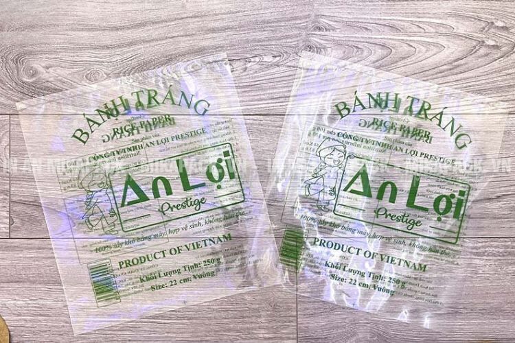 In túi PP bóng kiếng đựng thực phẩm khô.