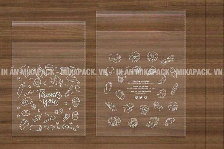 In túi PP với nhiều kích thước có sẵn, giá sỉ tại Mikapack.