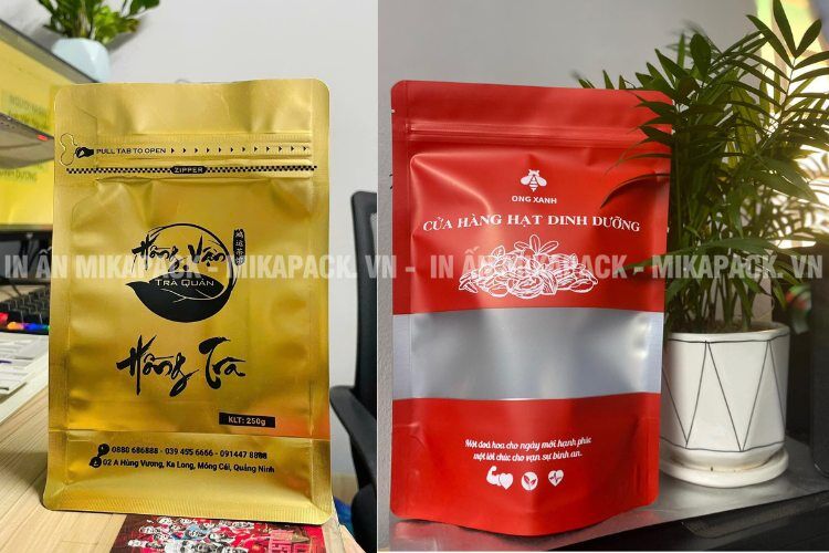 In túi zip bạc màu theo yêu cầu thu hút nhiều doanh nghiệp hiện nay.