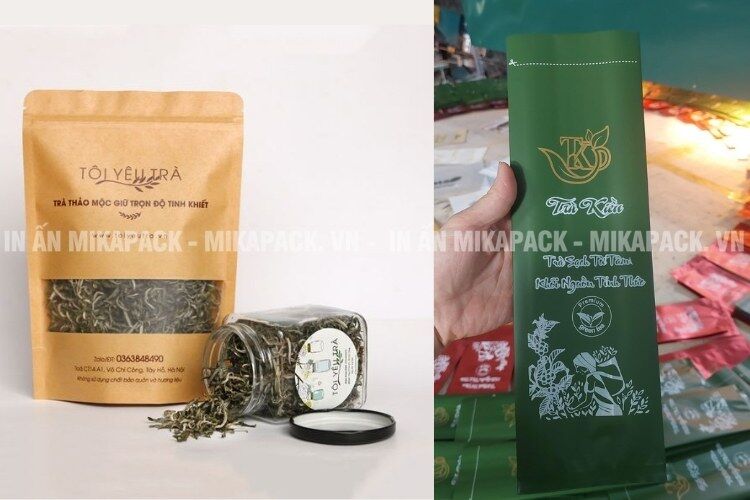 Những lưu ý quan trọng khi đặt in bao bì trà.
