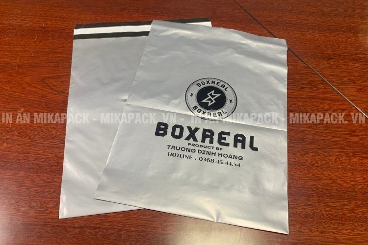 Túi niêm phong in logo hỗ trợ tuyệt vời phục vụ việc kinh doanh.