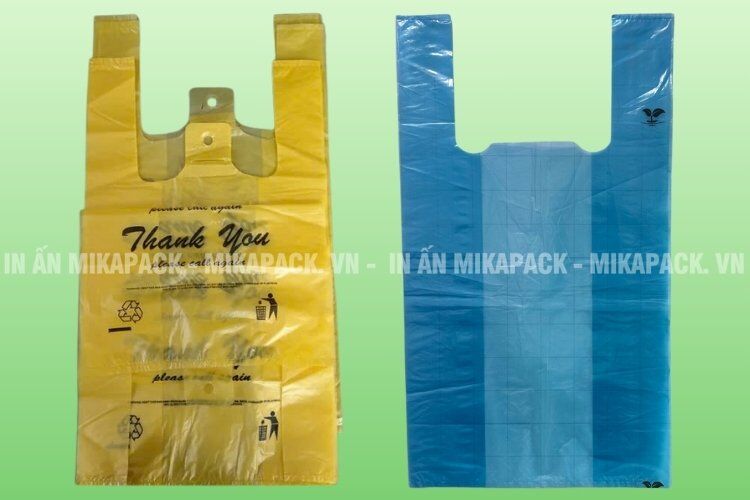 Mẫu túi tự huỷ sản xuất màu theo yêu cầu.