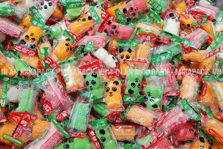 Mẫu in bao bì kẹo dẻo