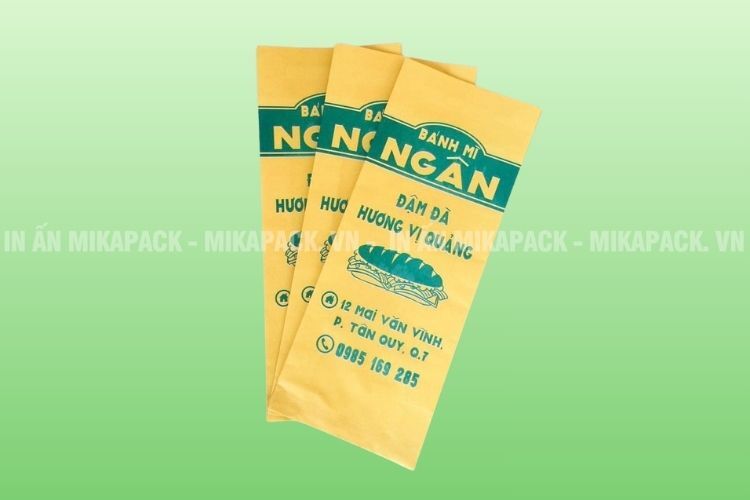 Mẫu in túi bánh mì độc đáo
