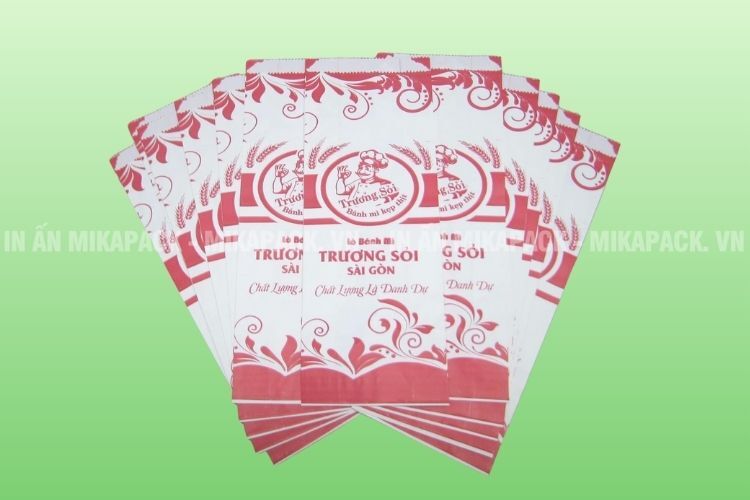 Mẫu in túi bánh mì sang trọng, ấn tượng