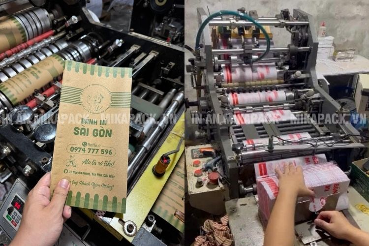 Mikapack trang bị công nghệ in hiện đại giúp hình ảnh rõ ràng, sắc nét
