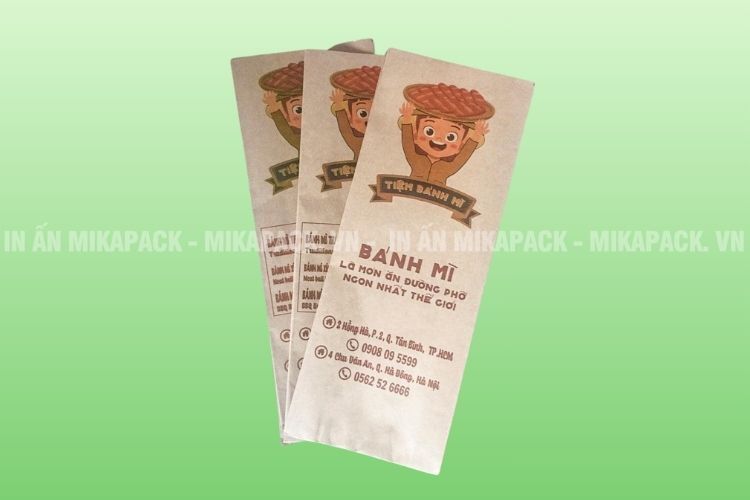 Túi bánh mì giấy Kraft