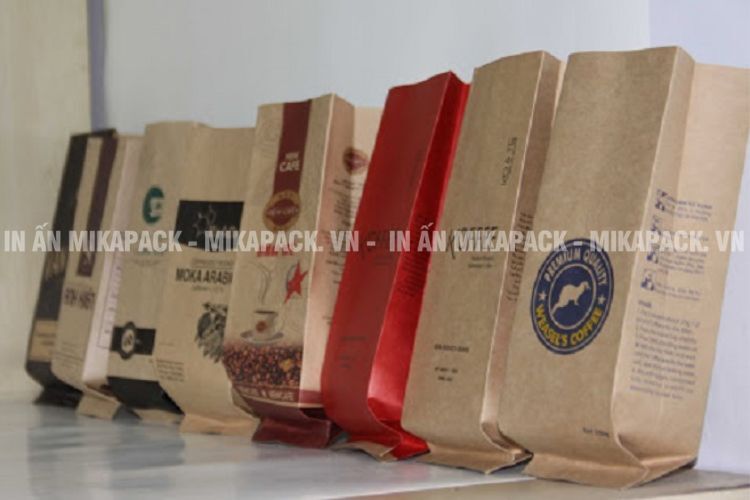 Túi giấy xếp hông