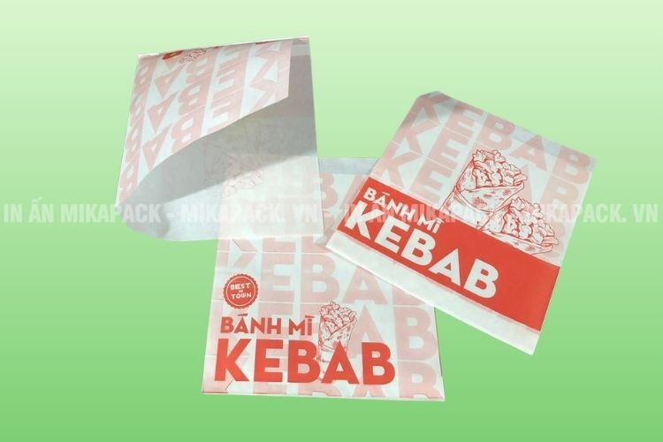 Túi bánh mì tam giác Kebab