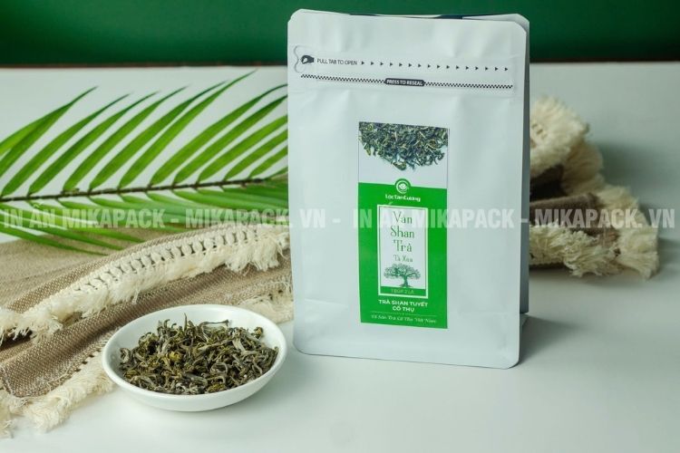 Mẫu túi zip 8 cạnh nhôm in ấn đẹp mắt