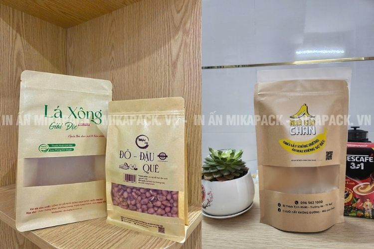 Mikapack giao túi zip giấy nhanh chóng, đúng hẹn