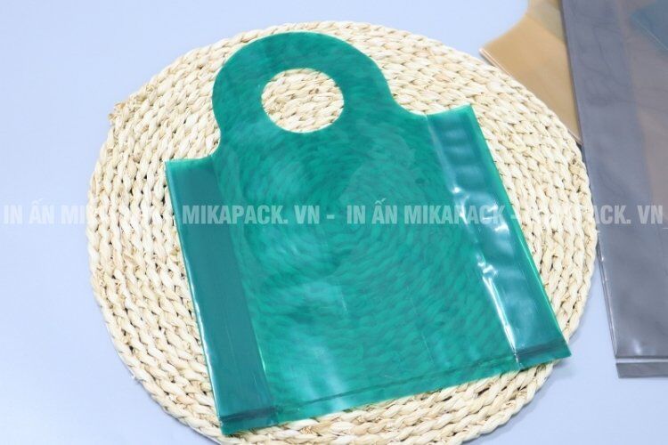 Túi hột xoài PE quai tròn có sẵn tại Mikapack.