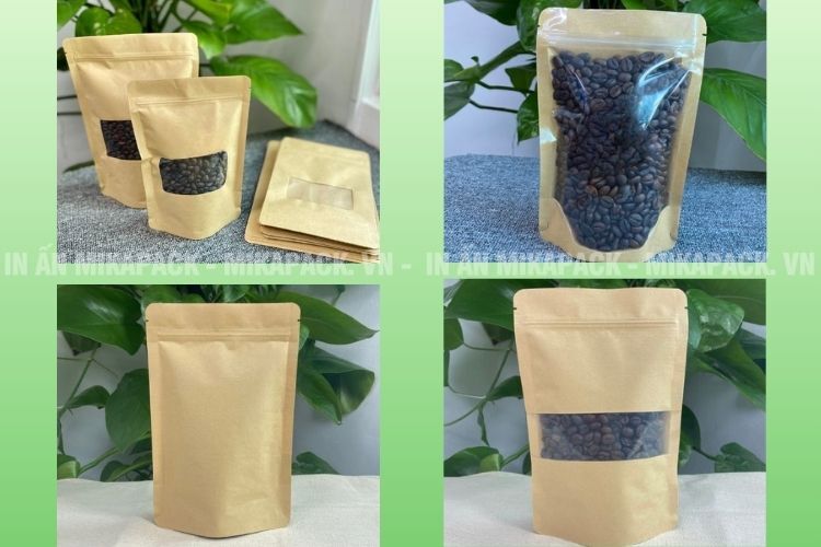 Túi zip giấy có đa dạng kiểu dáng khác nhau