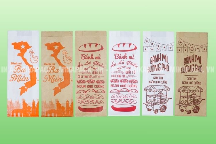 Chúng tôi xây dựng quy trình đặt túi bánh mì in sẵn đơn giản, chuyên nghiệp