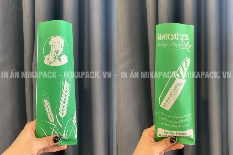 Mẫu túi bánh mì đơn giản, hiện đại