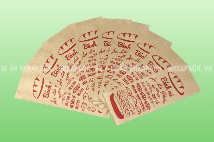 Mikapack cam kết túi bánh mì đẹp mắt, bền lâu, giá sỉ rẻ