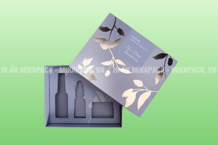 Mikapack in hộp giấy đựng mỹ phẩm âm dương