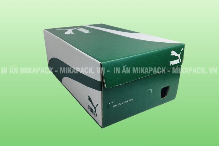 Mikapack chuyên sản xuất và in hộp giày uy tín, chuyên nghiệp.