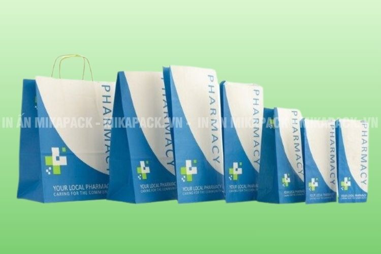 Chúng tôi cam kết thiết kế túi giấy đựng thuốc ấn tượng, giao hàng nhanh chóng.