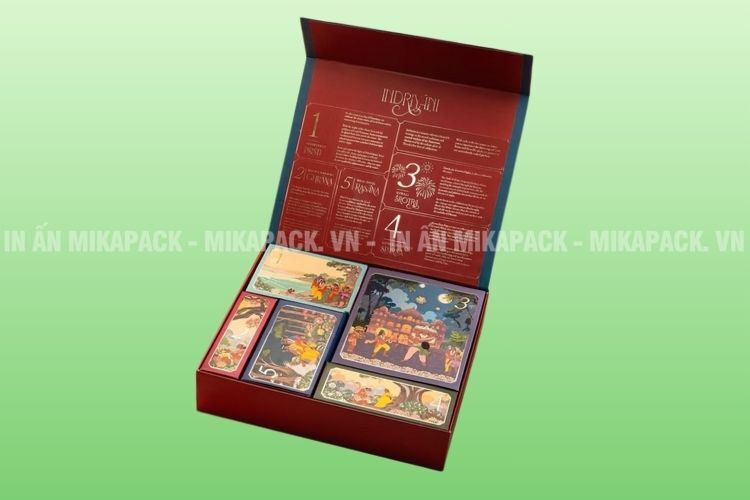 In hộp đựng quà Tết giúp tăng tính thẩm mỹ và quảng bá thương hiệu