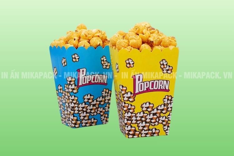 Túi đựng bắp rang bơ chuyên dùng để bảo quản, vận chuyển, hỗ trợ in ấn