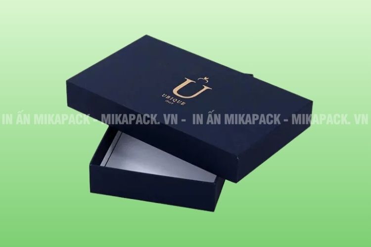 In hộp giấy đựng quần áo nắp âm dương
